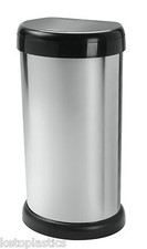 SILVER TOUCH TOP KITCHEN BIN -