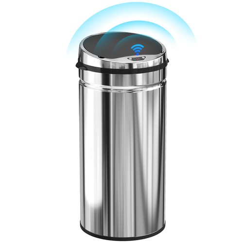 Homcom 50l sensor - sensor, bin