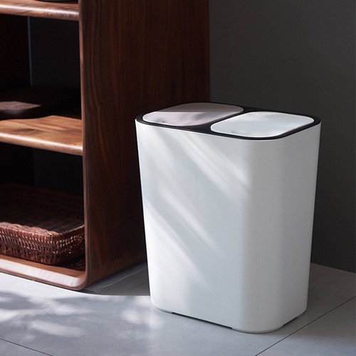 15l double recycling bin - 15l, duo