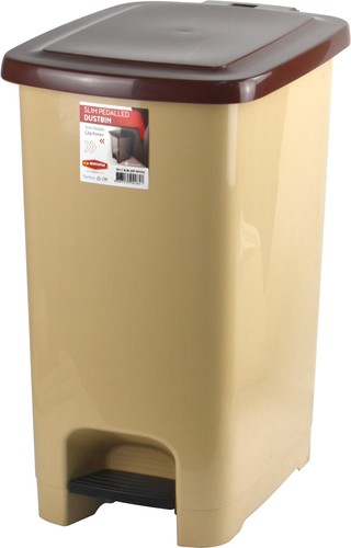Slim litres plastic pedal - slim, 60