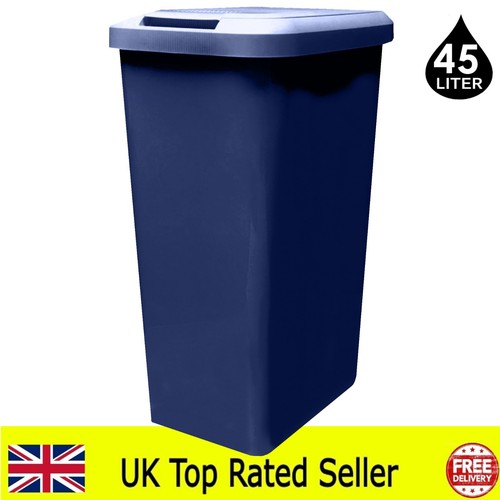 Navy blue kitchen bin - blue,