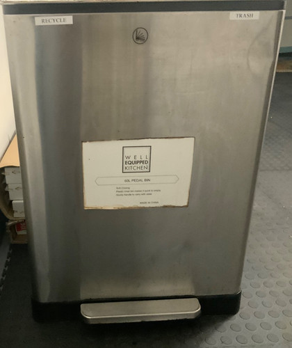 Kitchen stainless steel 60l - stainless,