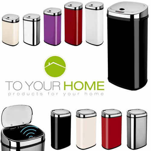 Rectangle kitchen sensor bin - rectangle,