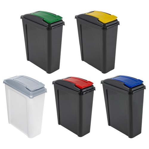 25l slimline recycle bin - slimline,