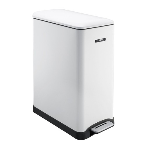 Slimline recycling pedal bin - pedal,