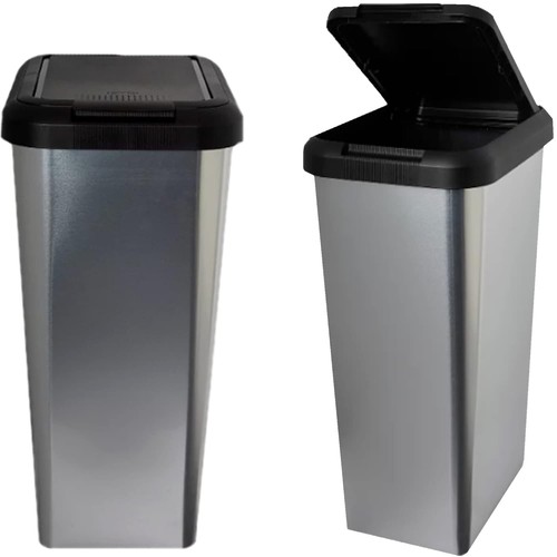 Silver kitchen bin liter - bin, 45