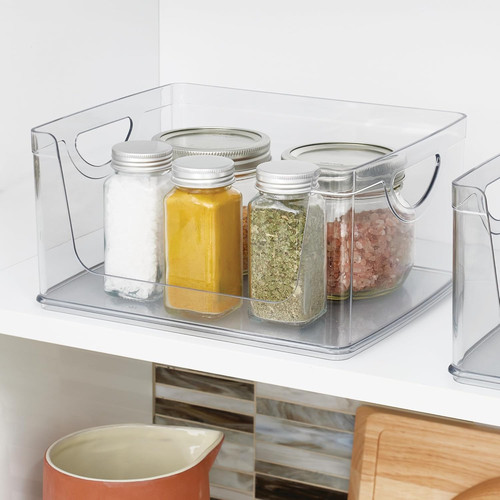 Stackable open front storage - stackable, open-front