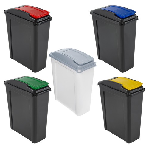 25l slimline recycle bin - recycle,