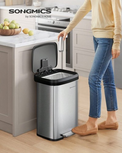 50l kitchen waste bin - waste,